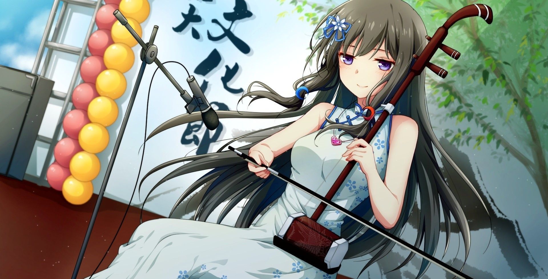 Download 1920x980 Anime Girl, Chinese .wallpapermaiden.com