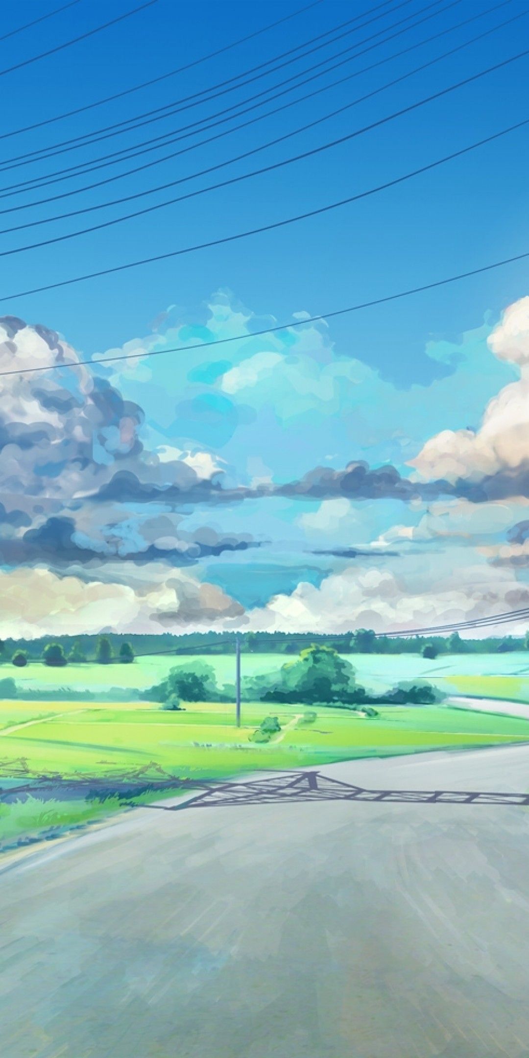 Anime Summer Landscape Wallpapers - Wallpaper Cave
