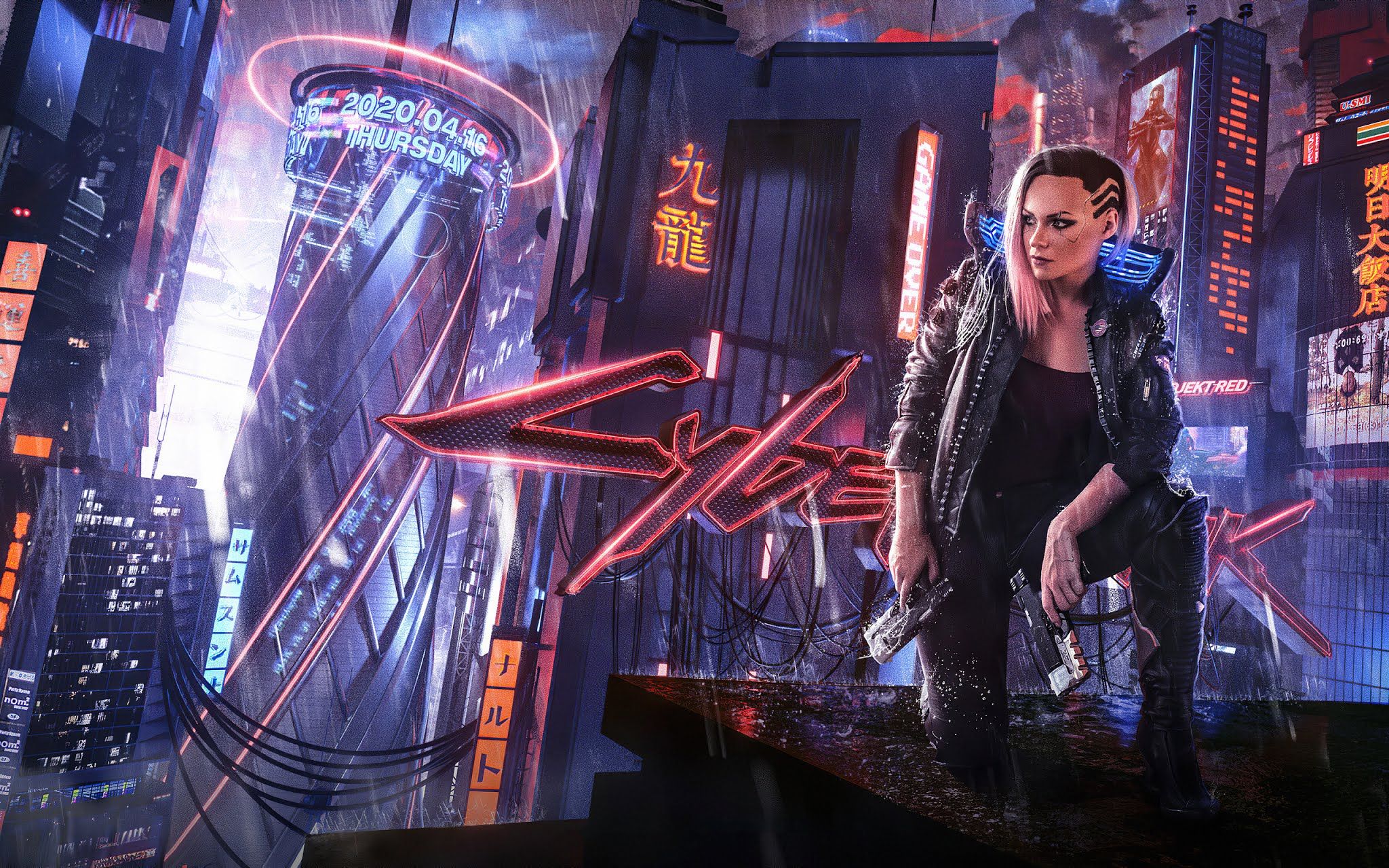 Cyberpunk 2077 Girl Wallpaperxfxwallpaper.blogspot.com