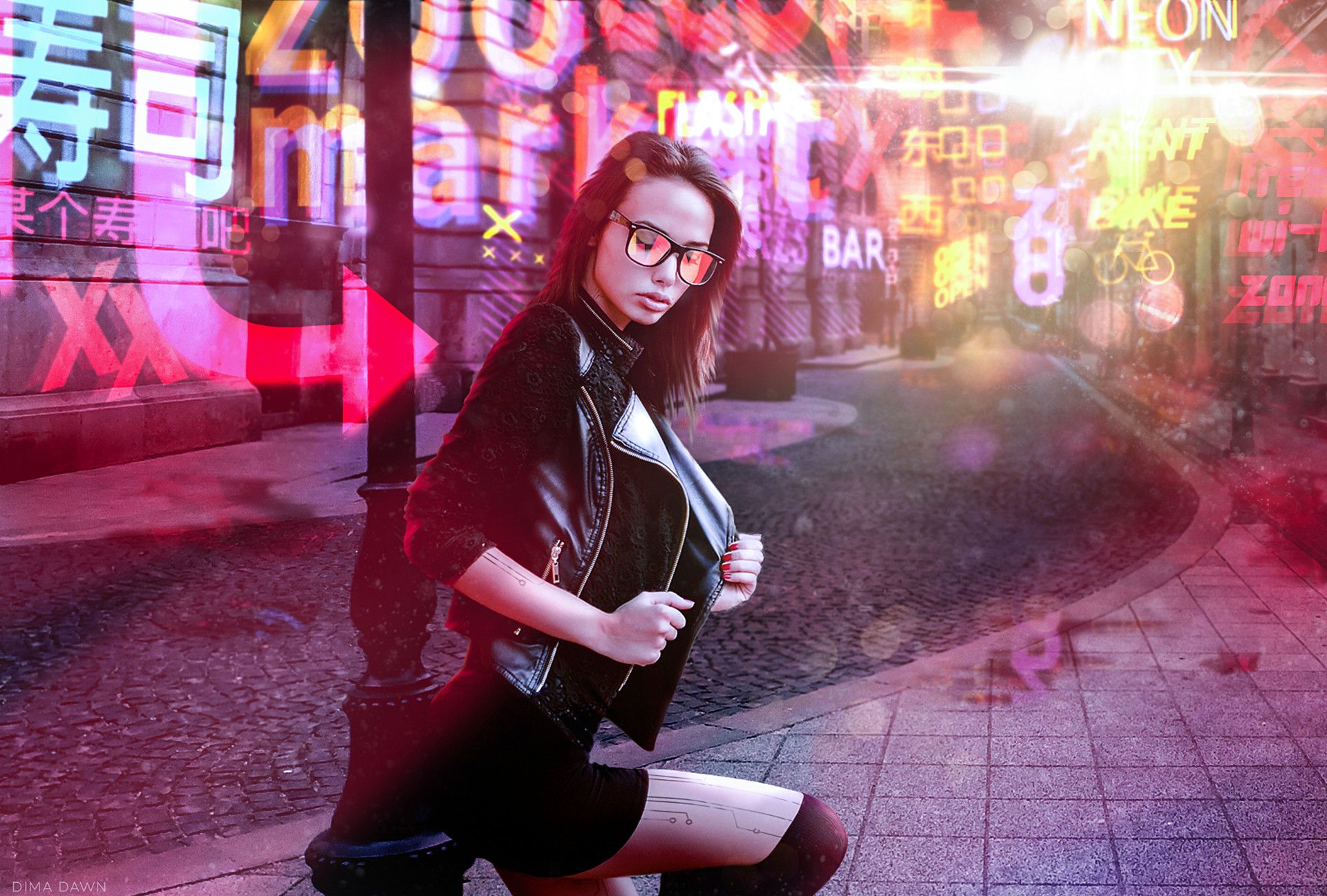 Cyberpunk 2077 Dream Girl Wallpaperdownhdwalls.com