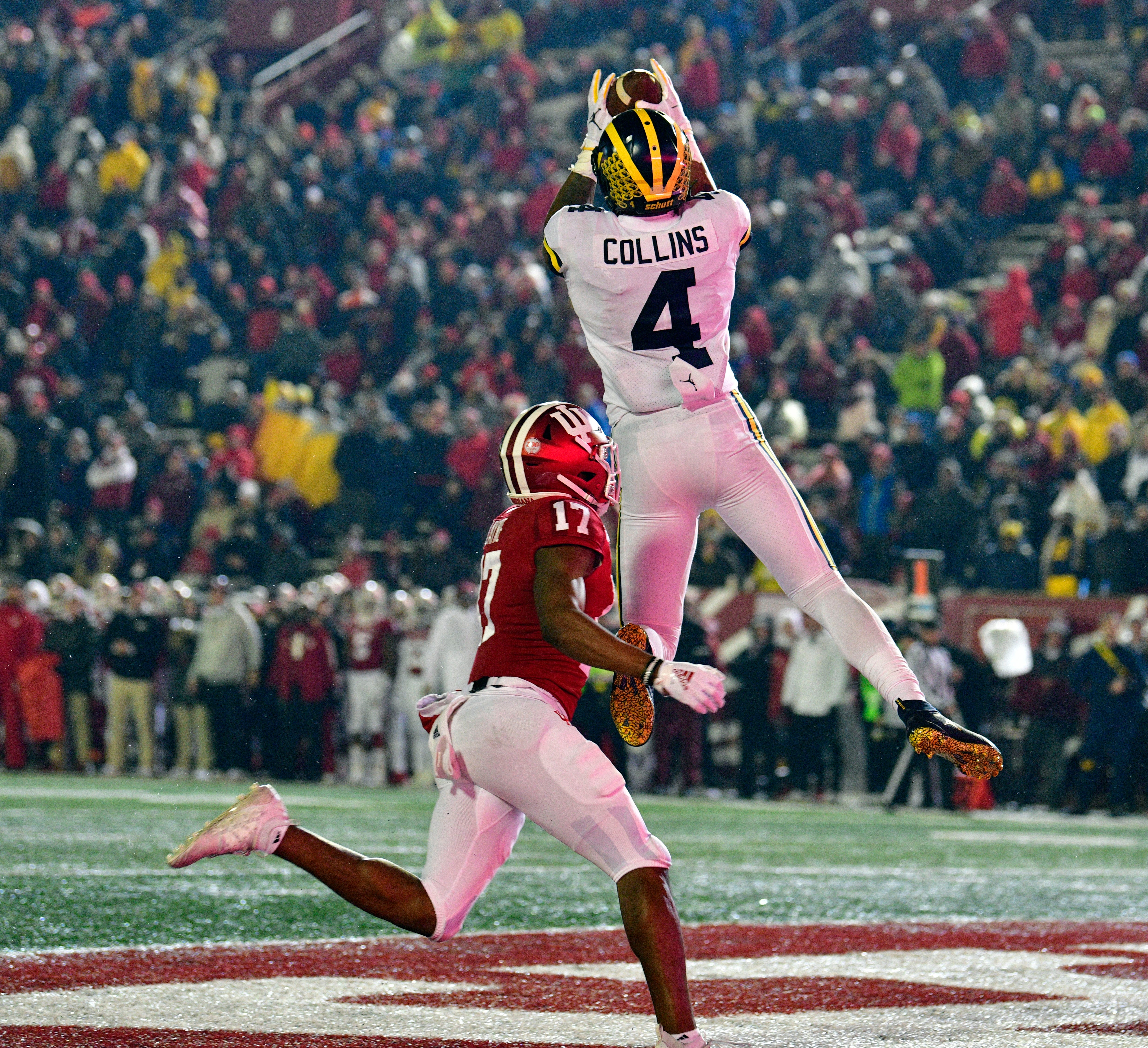 Michigan football offense Nico Collins .freep.com