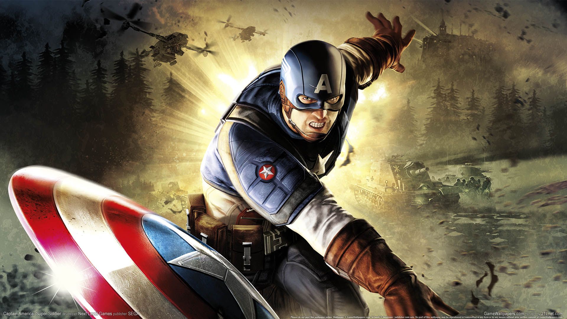 Captain America: Super Soldier .gamewallpaper.com