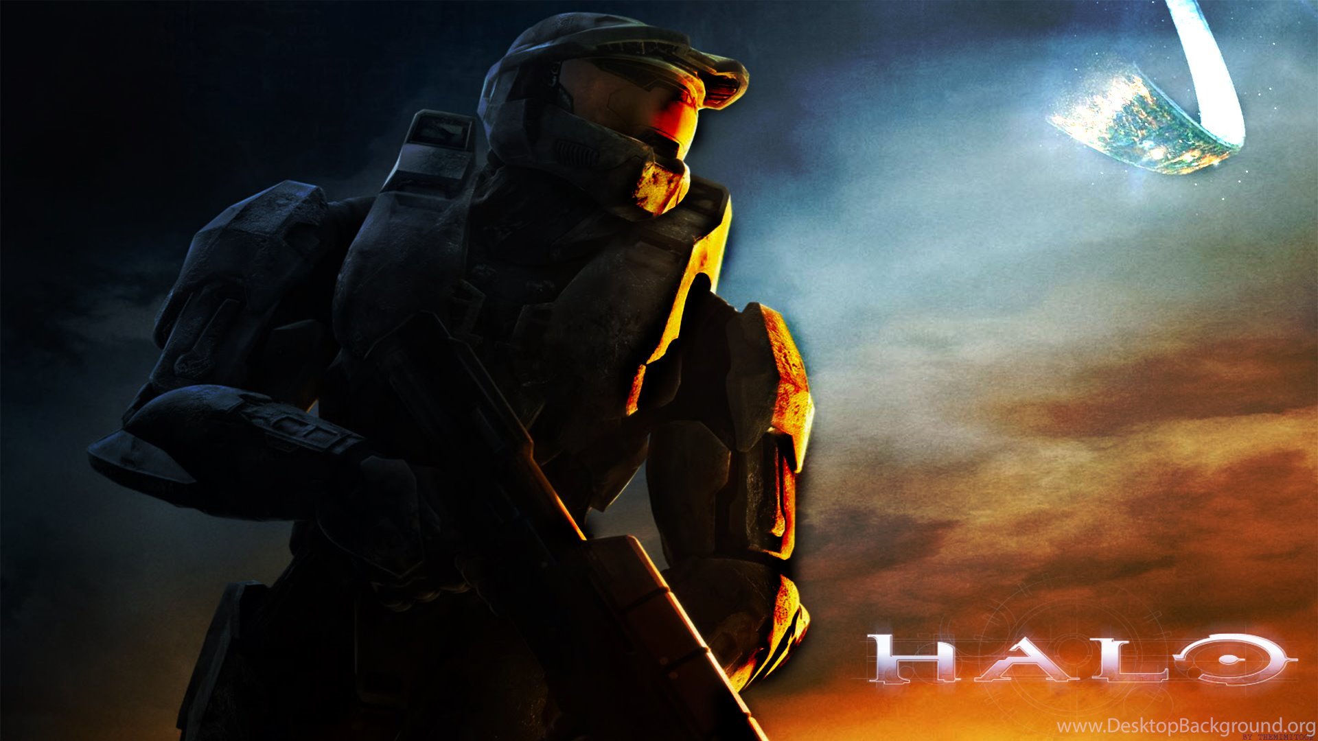 Halo, Supersoldier, Poster HD .desktopbackground.org