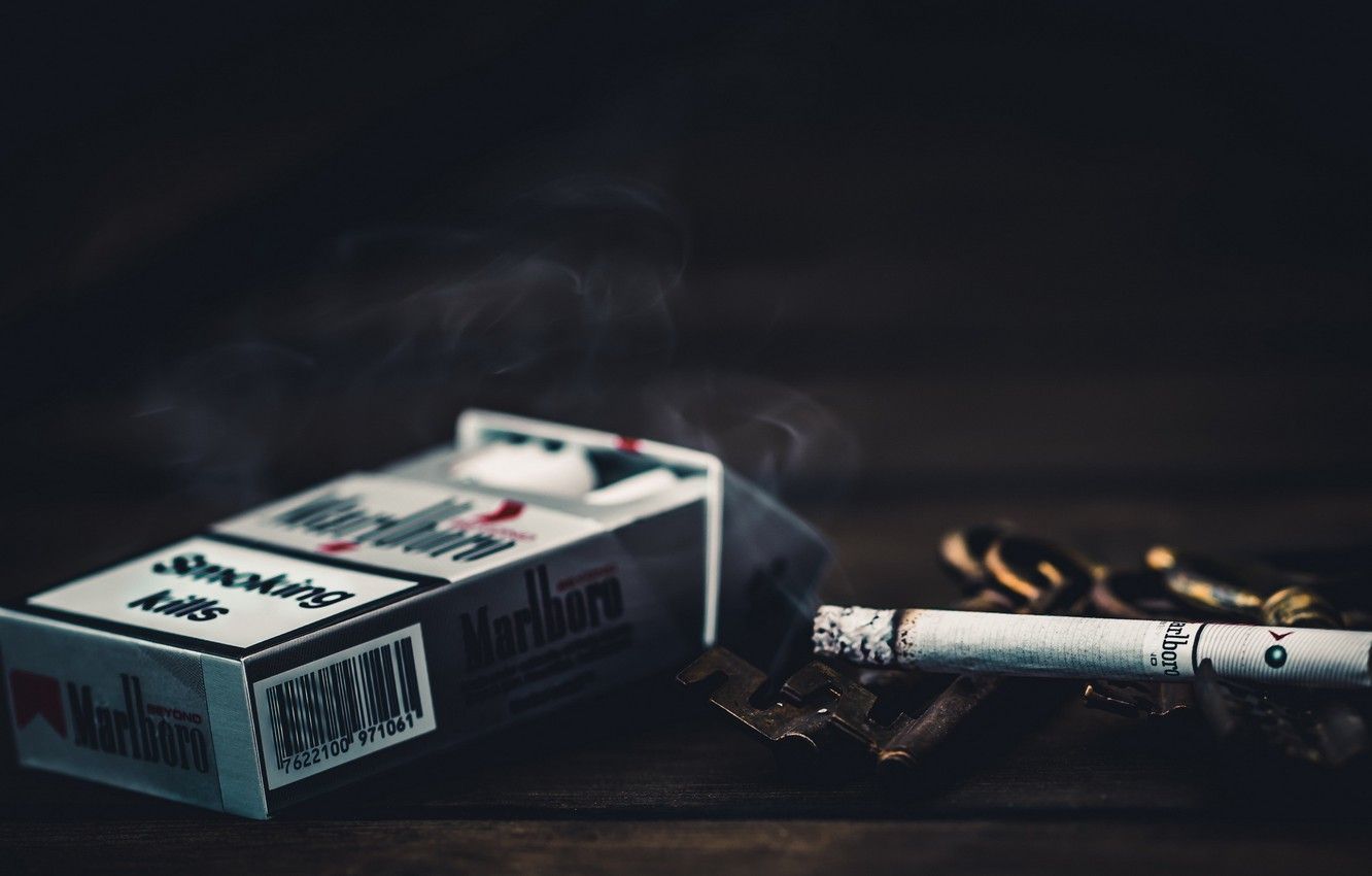 Картинка сигареты с дымом без фона
