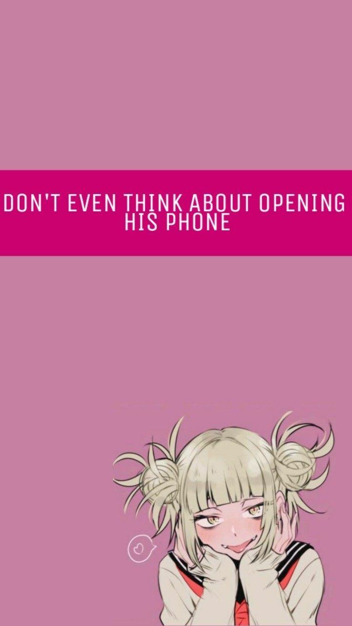 Dont touch my phone wallpaper, Anime .com