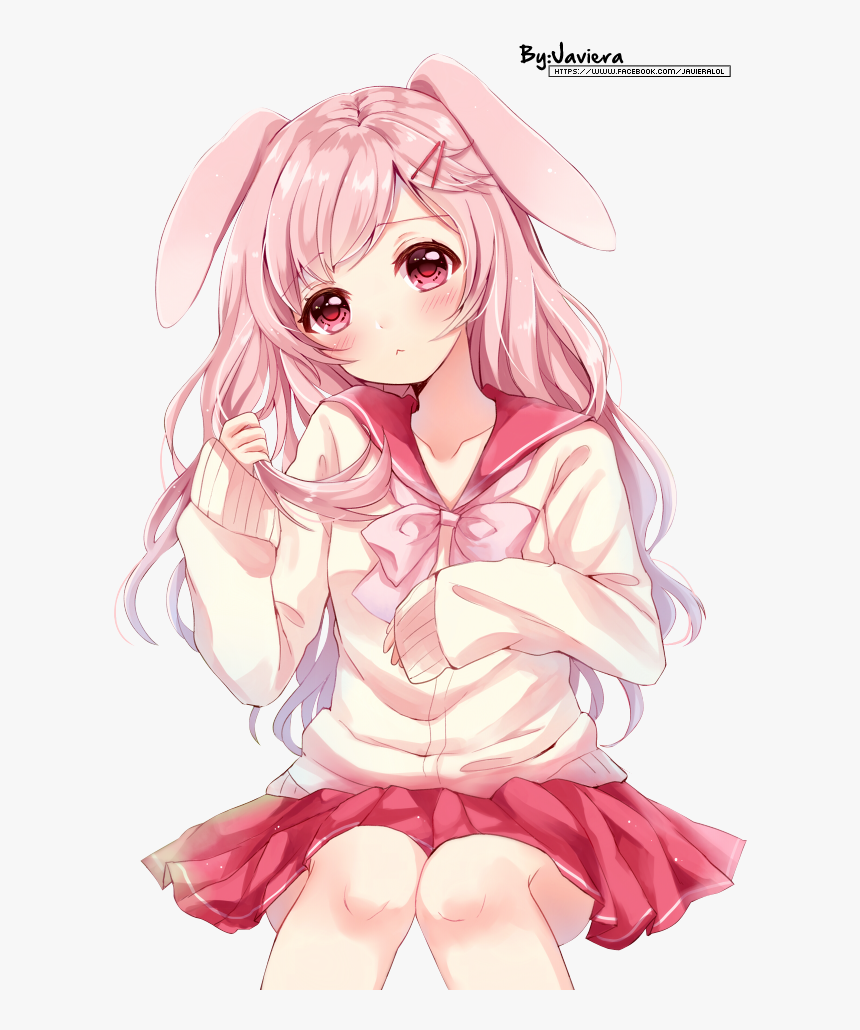 Anime Kawaii Girl Bunny .animenimania.blogspot.com