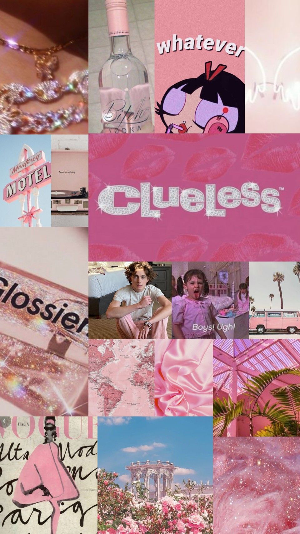 Pink Aesthetic Wallpaper Clueless - maailmanparaspoika