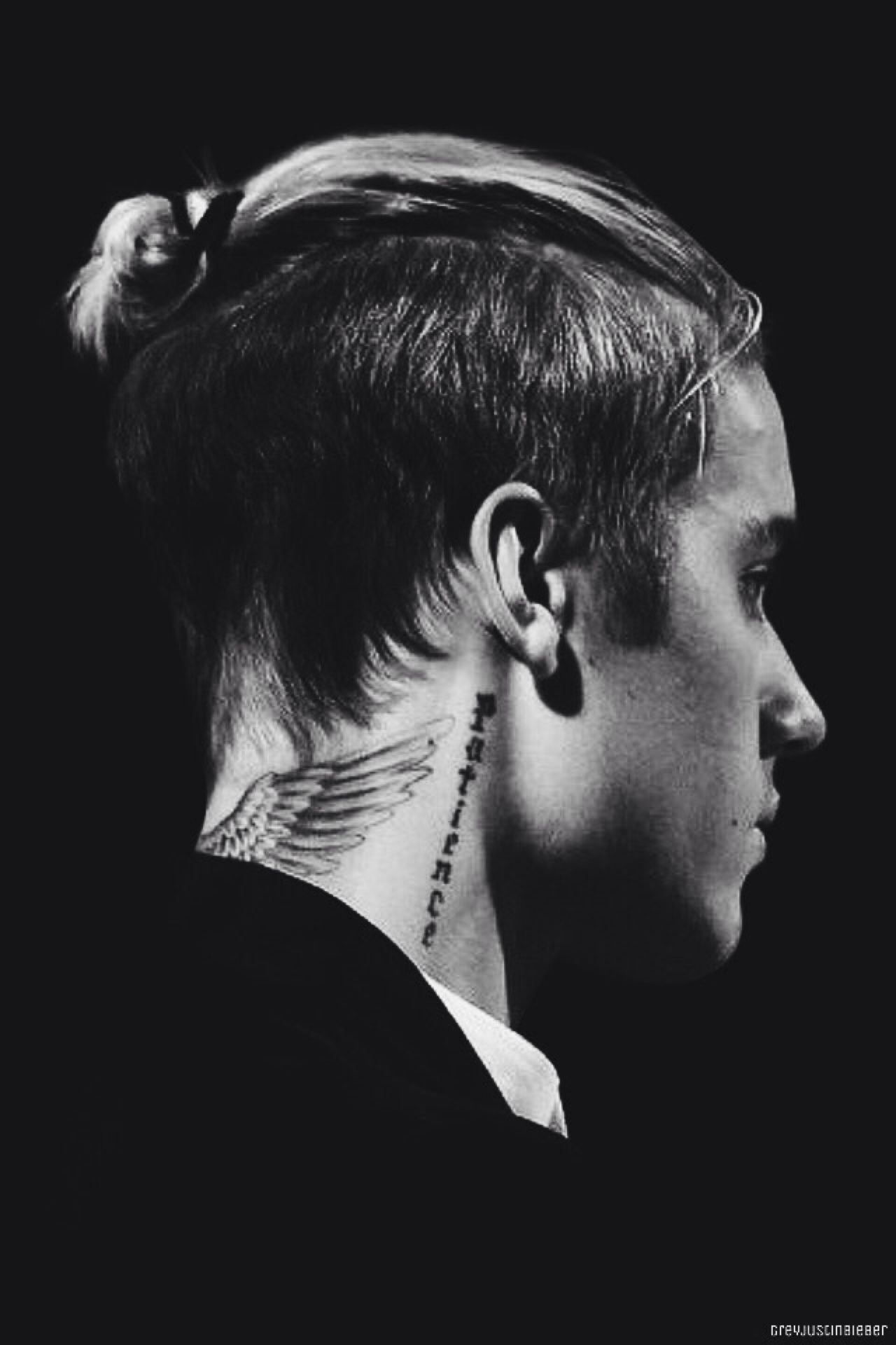 27 Awesome Justin Bieber Neck Tattoos