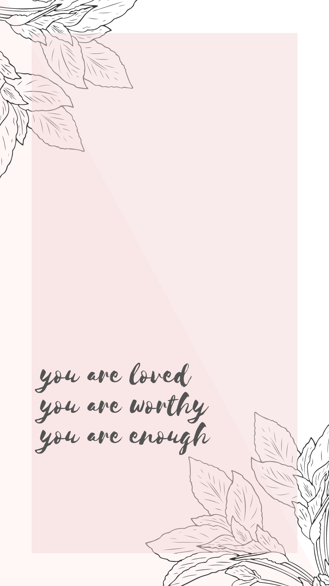 You Are Enough Wallpapers Wallpaper Cave