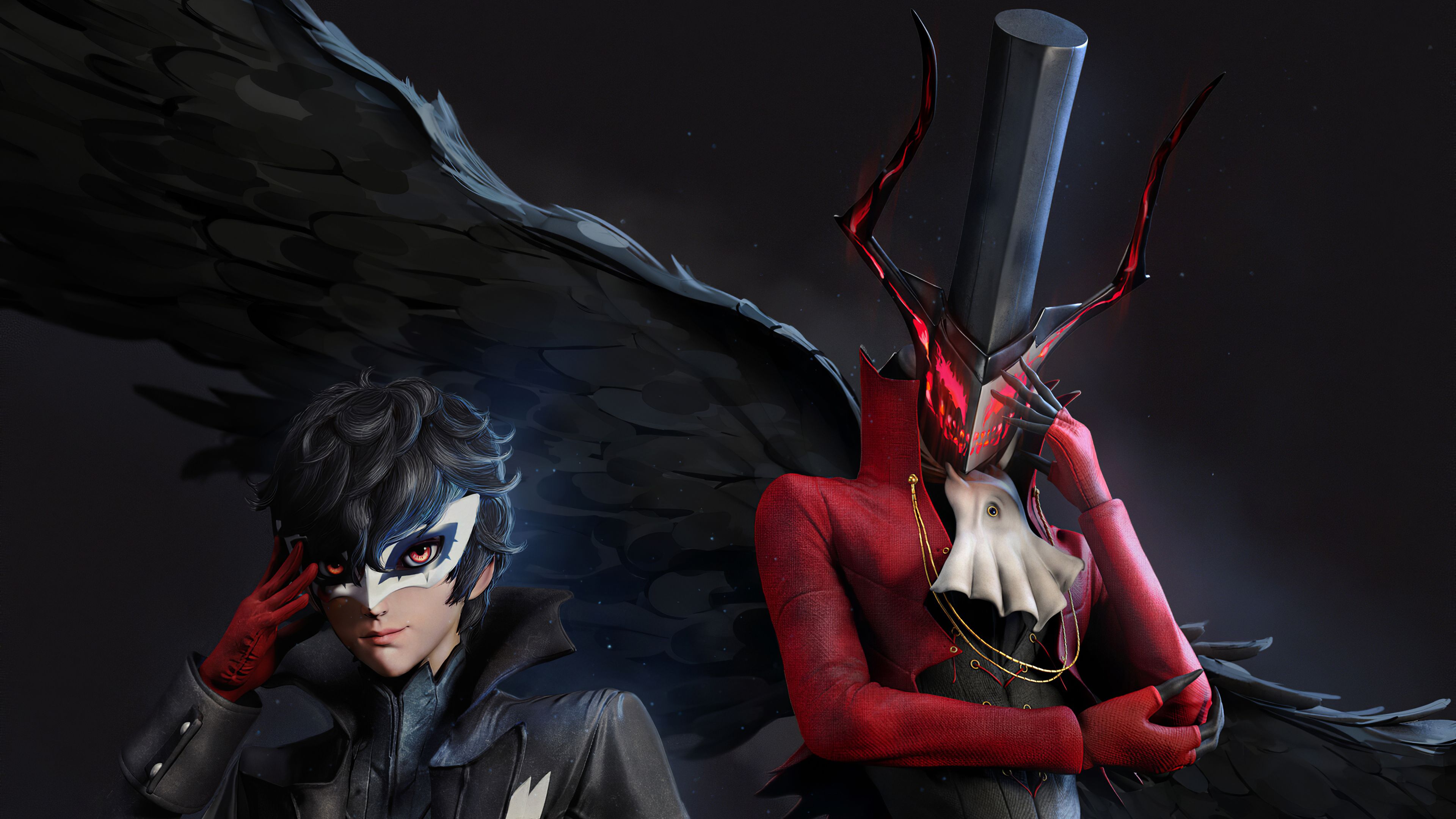 Joker And Arsene From Persona HD Games, 4k Wallpaper, Image, Background, Photo and Picture
