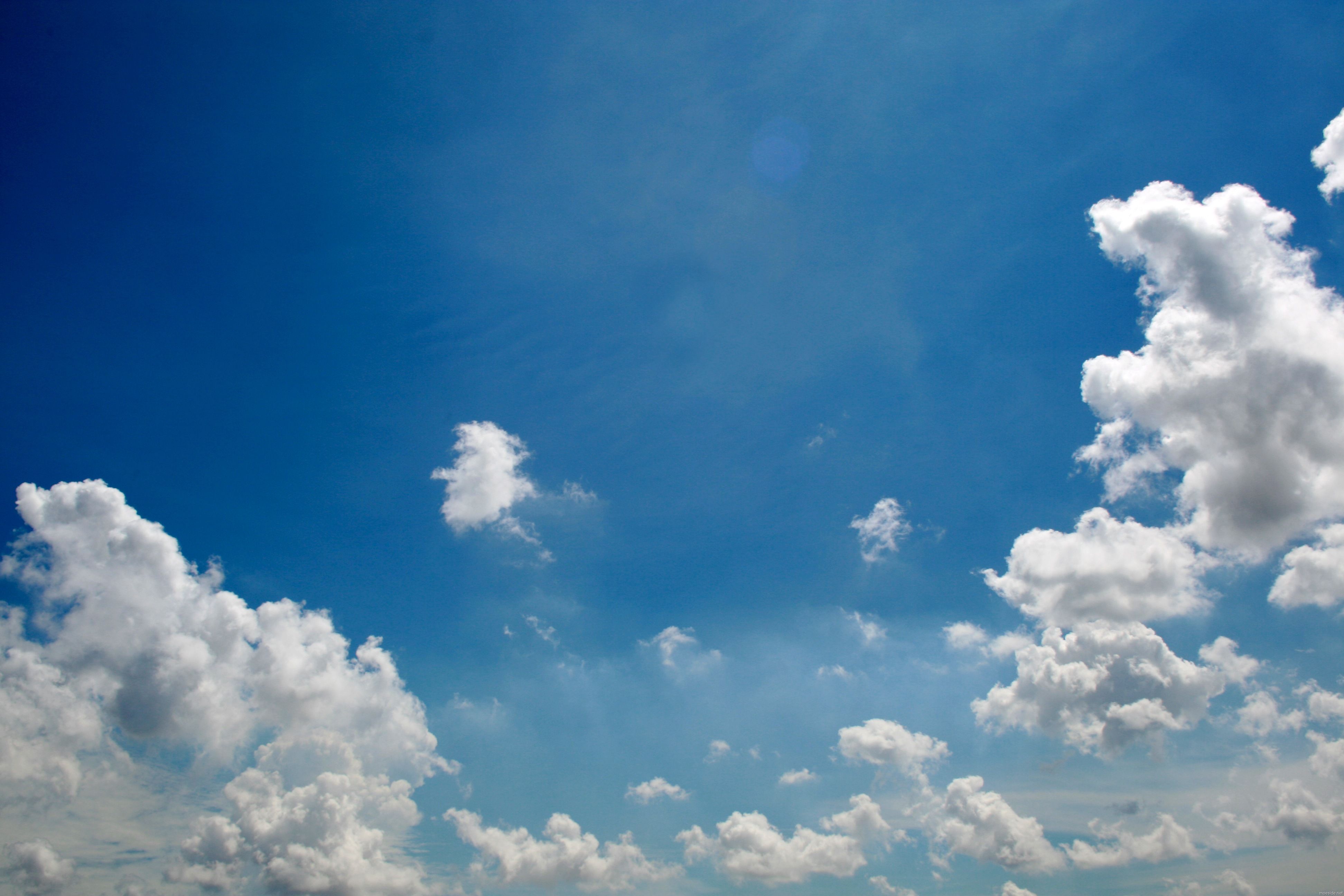 blue sky and clouds wallpaper .hddesktopwallpaper.in