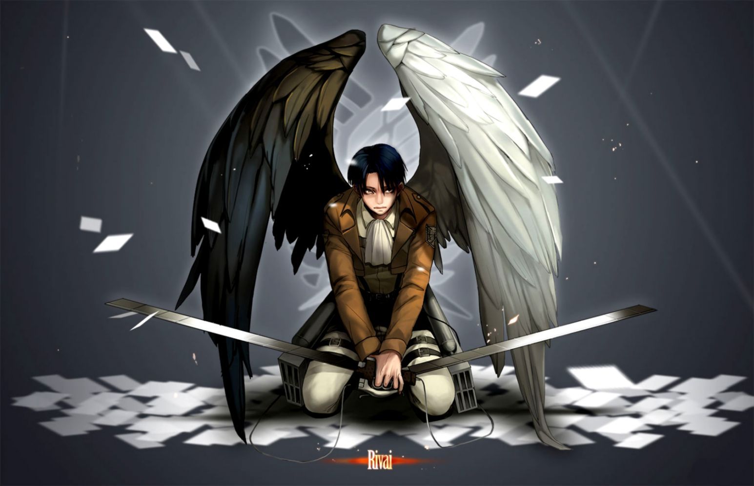 Anime Angel Wings Wallpaper .teahub.io