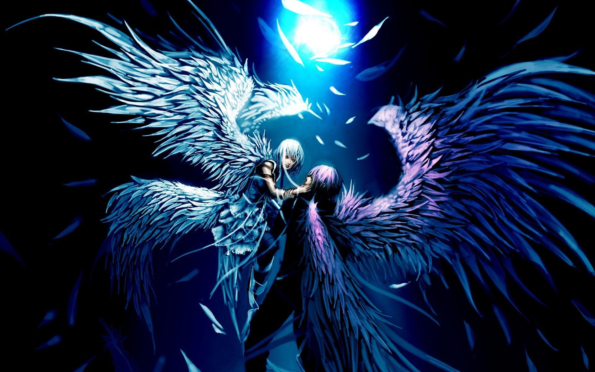 Mobile wallpaper: Anime, Angel, 1344381 download the picture for free.