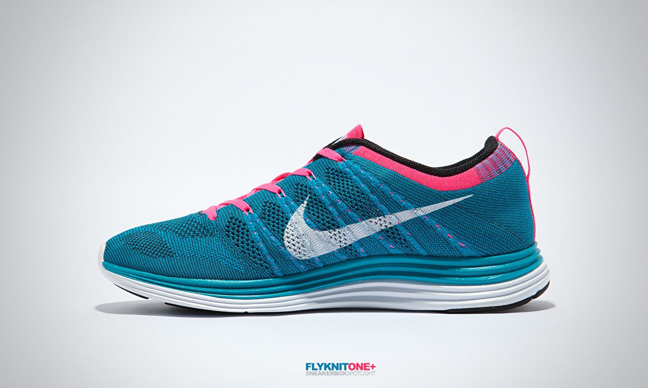 Picture Nike Flyknit One+ Light Blue .1zoom.me