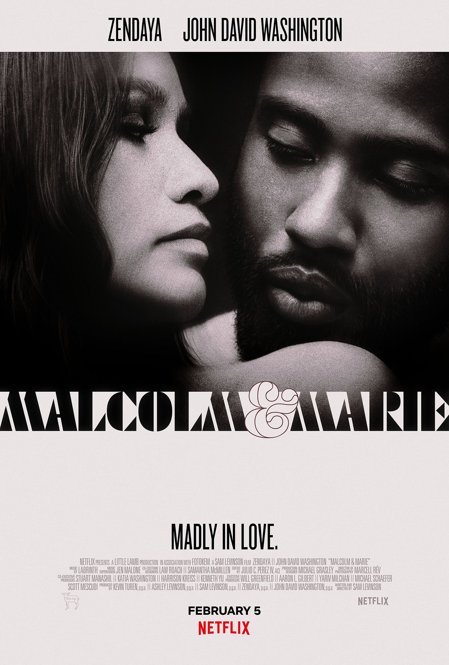 Malcolm & Marie Poster 1