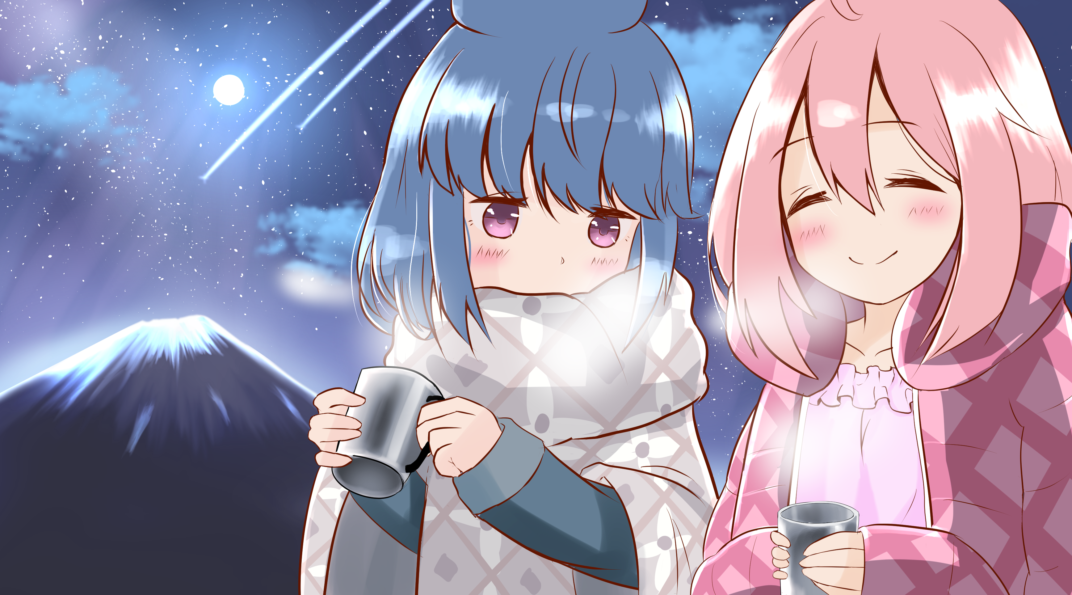 #anime, #Moon, #night .mocah.org