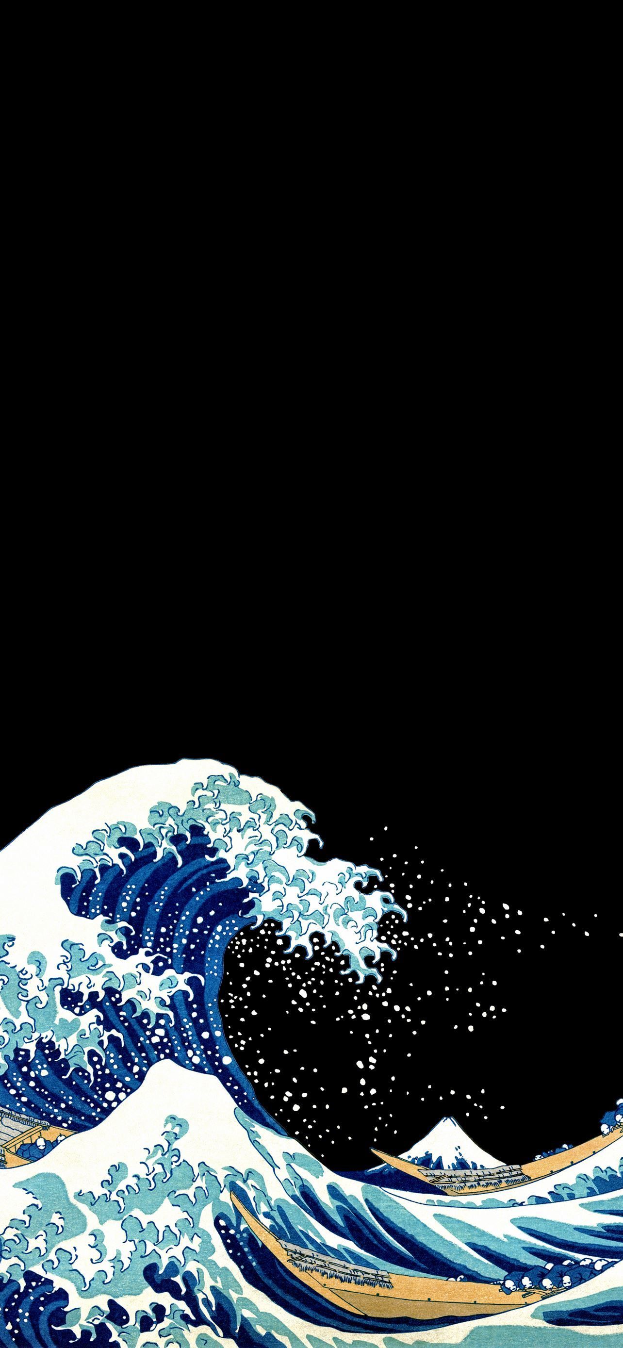 The Wave iPhone 12 Wallpaper Free Download