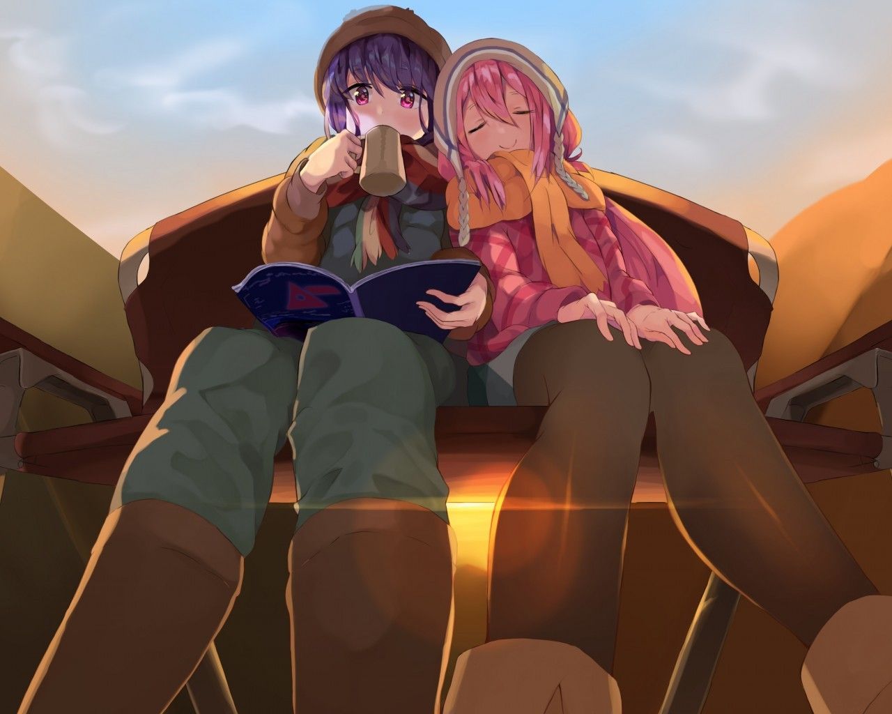 Coffee, Winter Wallpaper