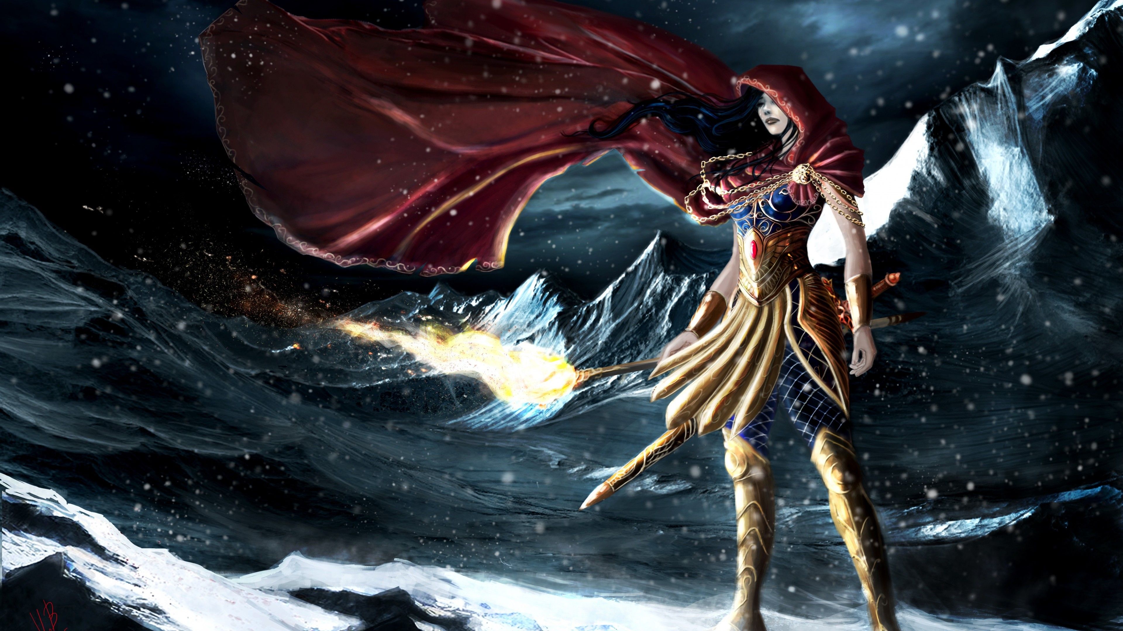 Wallpaper Women Warrior, legendary, 5K .wallpaperhome.com