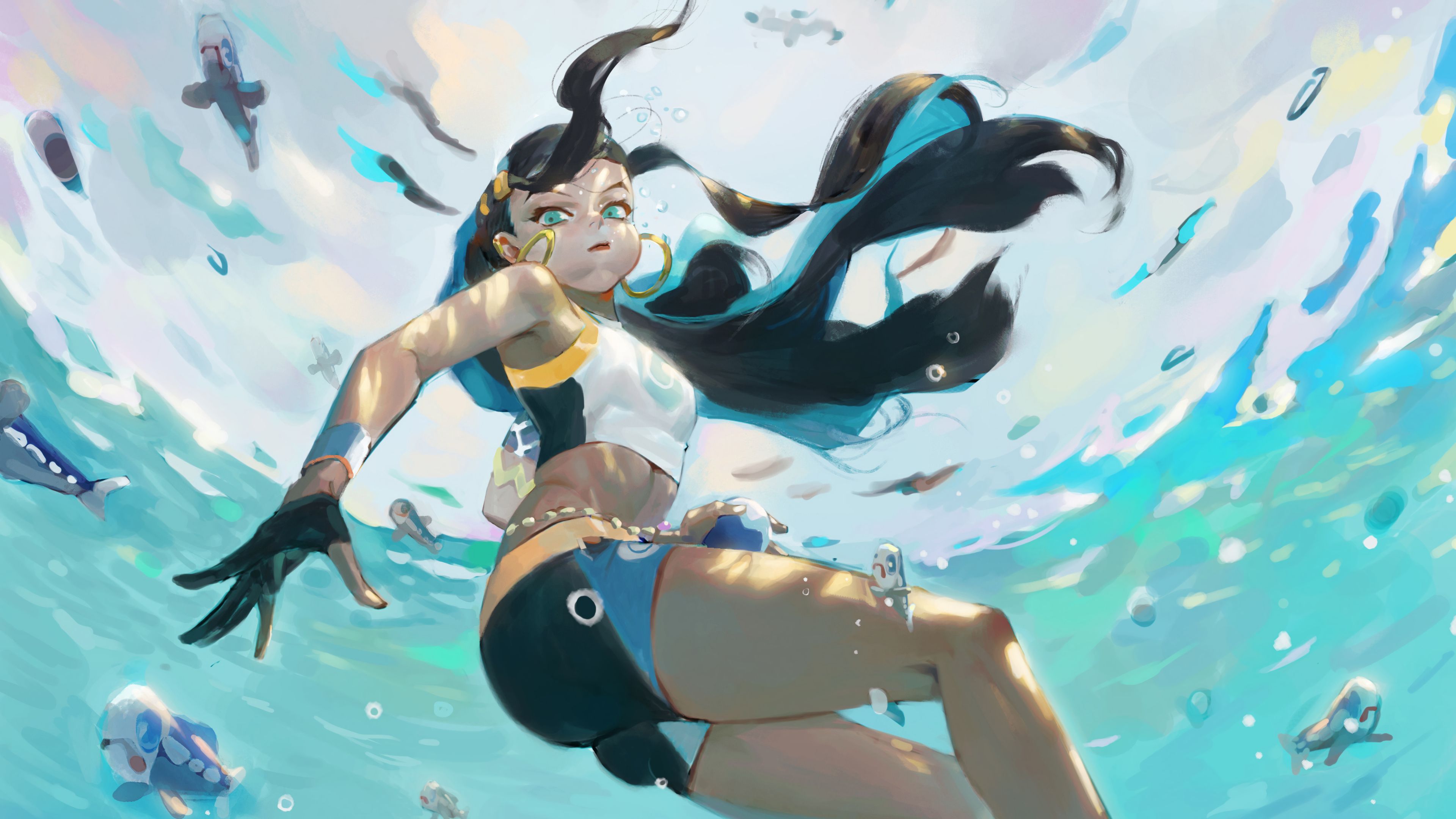 Nessa Pokémon Wallpapers Wallpaper Cave 