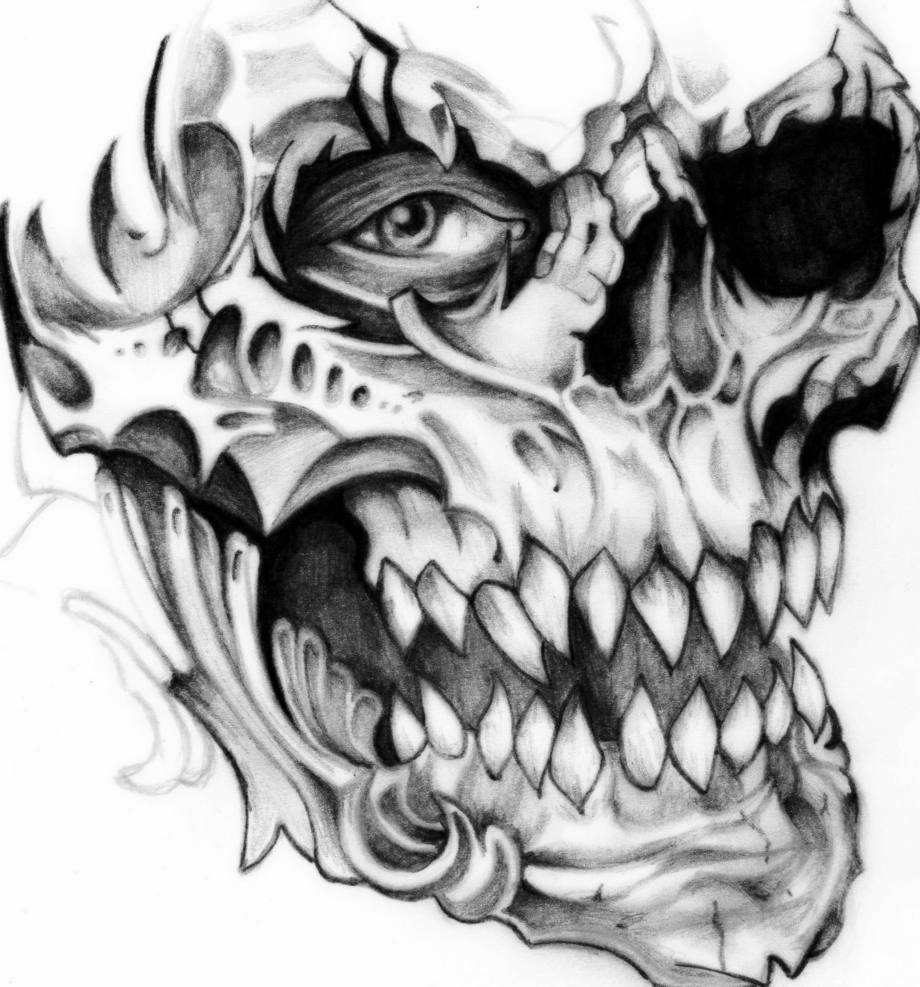 Free Skull Tattoo, Download Free Clip .clipart Library.com