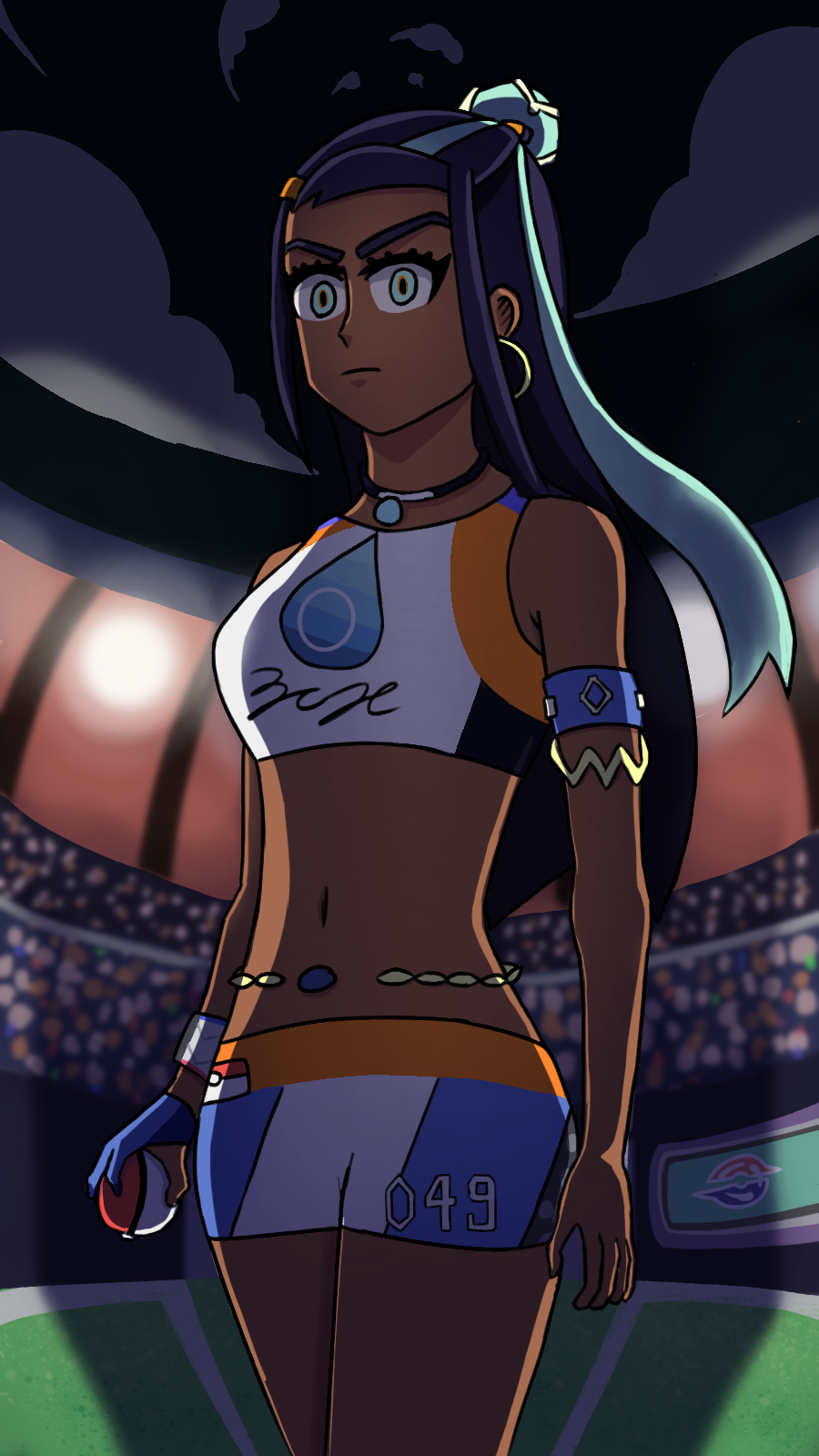 I made a Nessa wallpaper for you guys .reddit.com