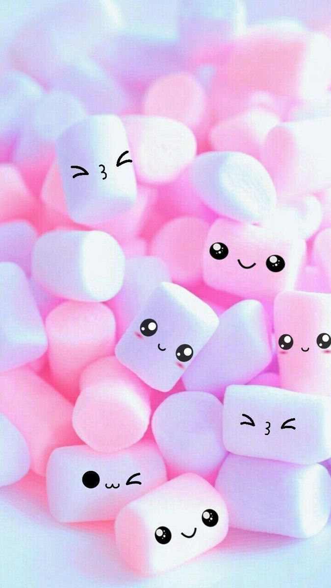 Cute Marshmallow Wallpapers - Wallpaper Cave