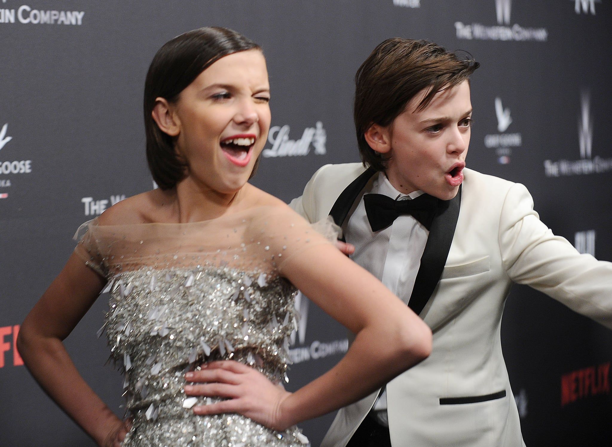 Millie Bobby Brown and Noah Schnapp's .popsugar.com