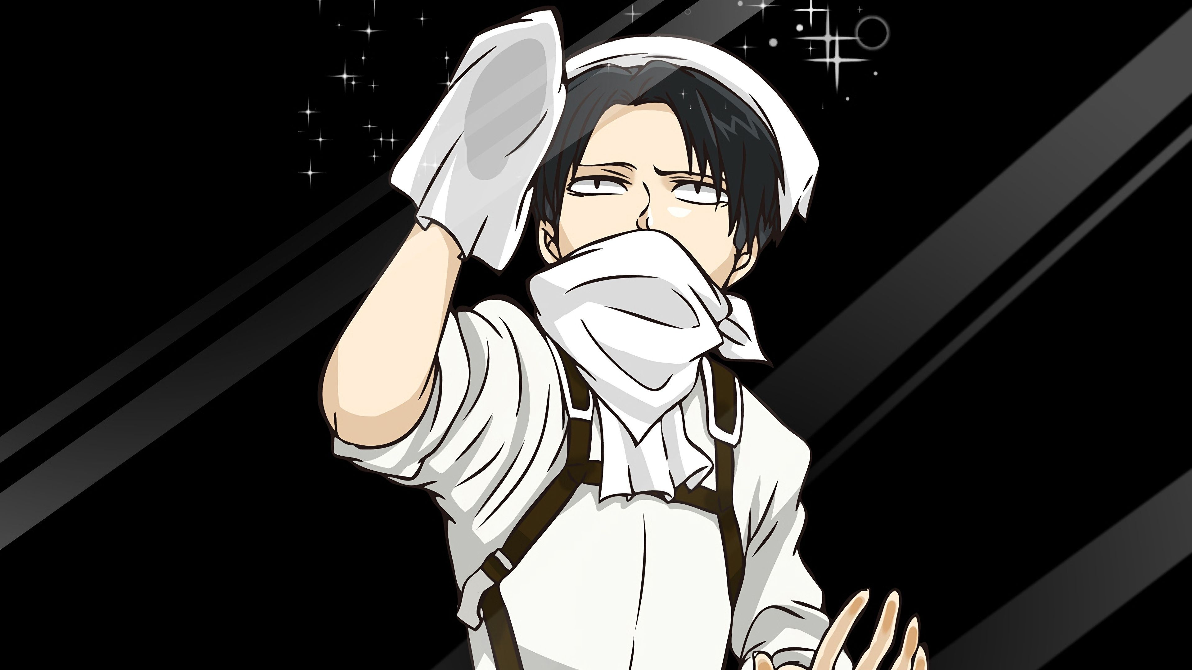 Levi Cleaning Screen Attack on Titan .com