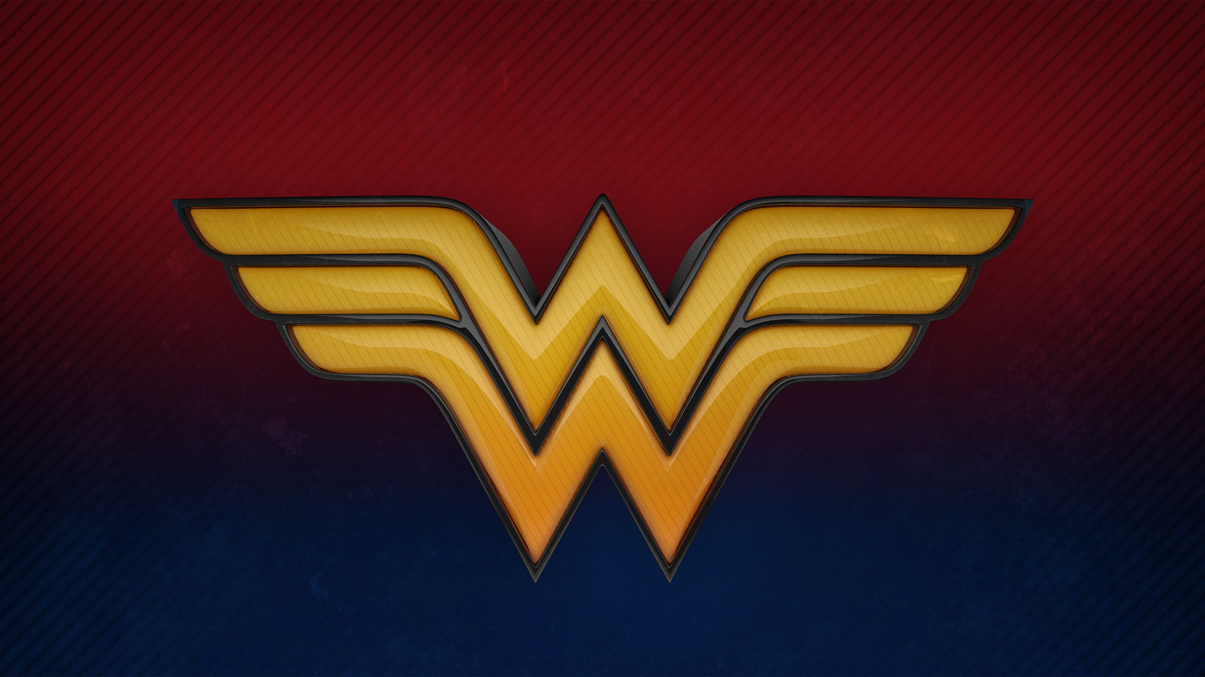 Wonder Woman 3D Logo 4k Wallpaper .itl.cat