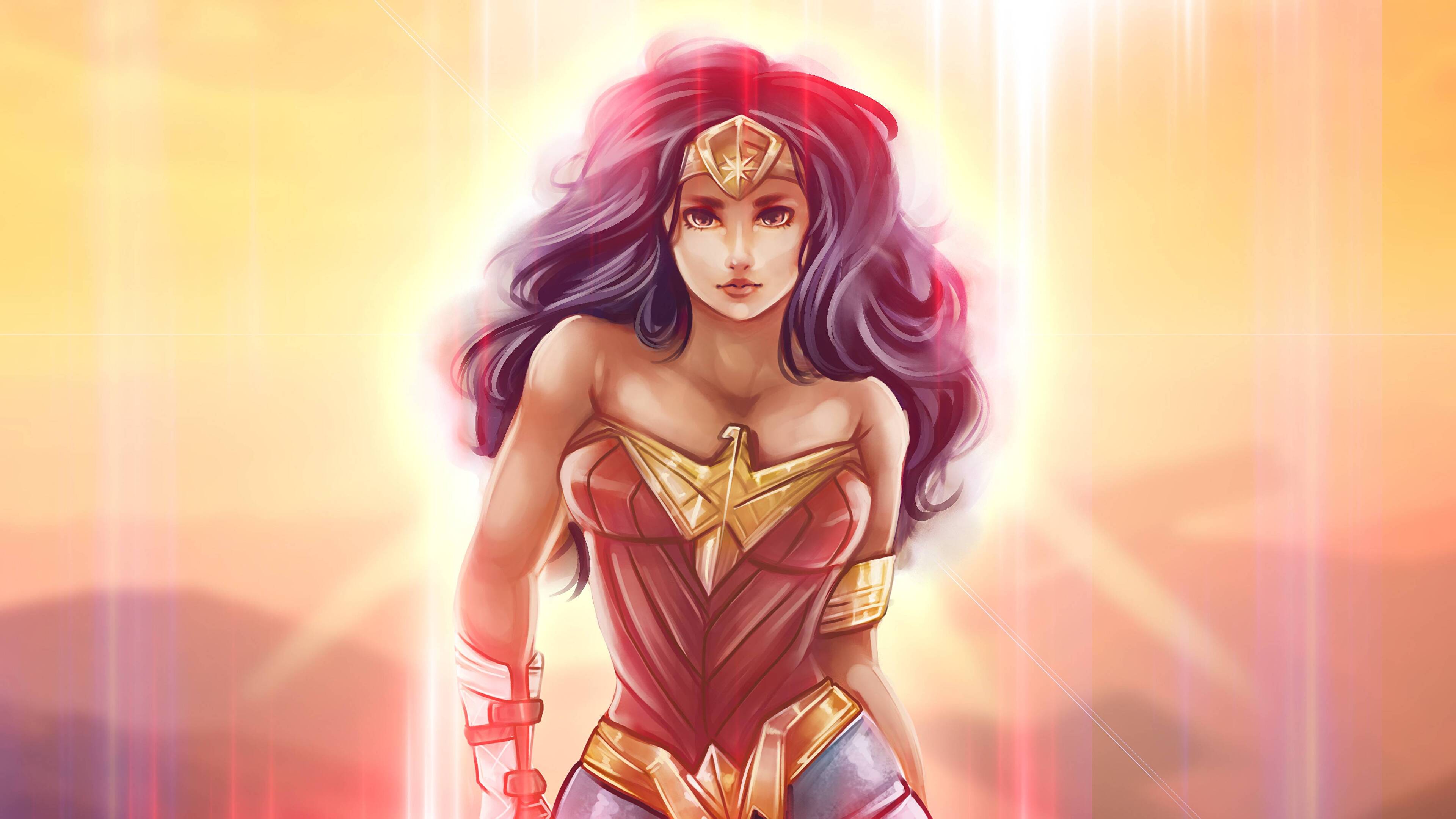 Wonder Woman 4K wallpaperfree4kwallpaper.com