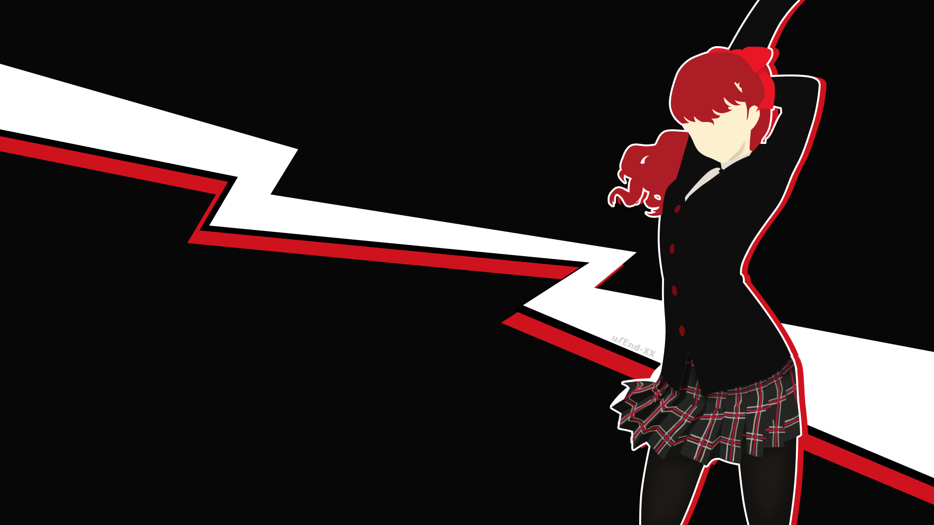 OC Minimalist Kasumi Wallpaper