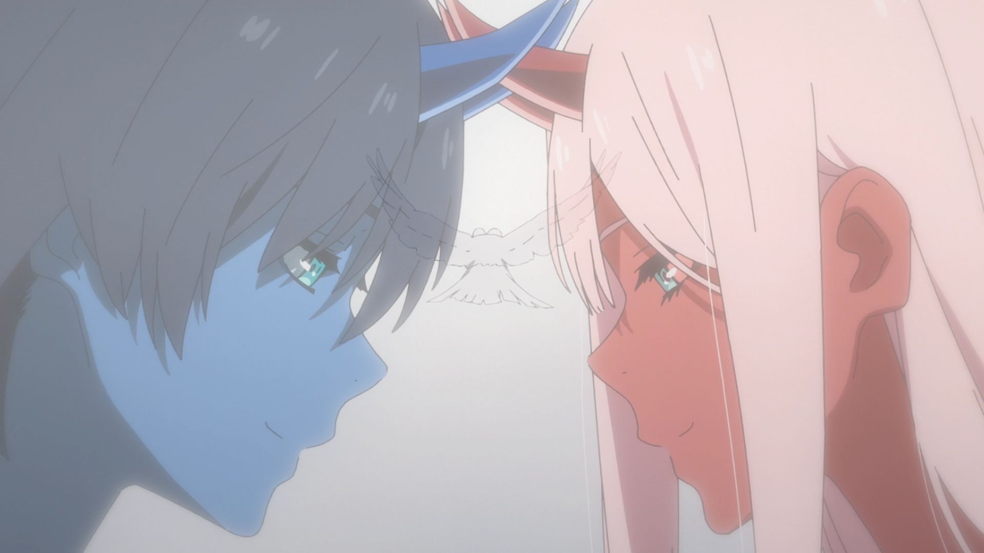 Darling In The FranXX Red Face Zero Two .hdwallpaper.in
