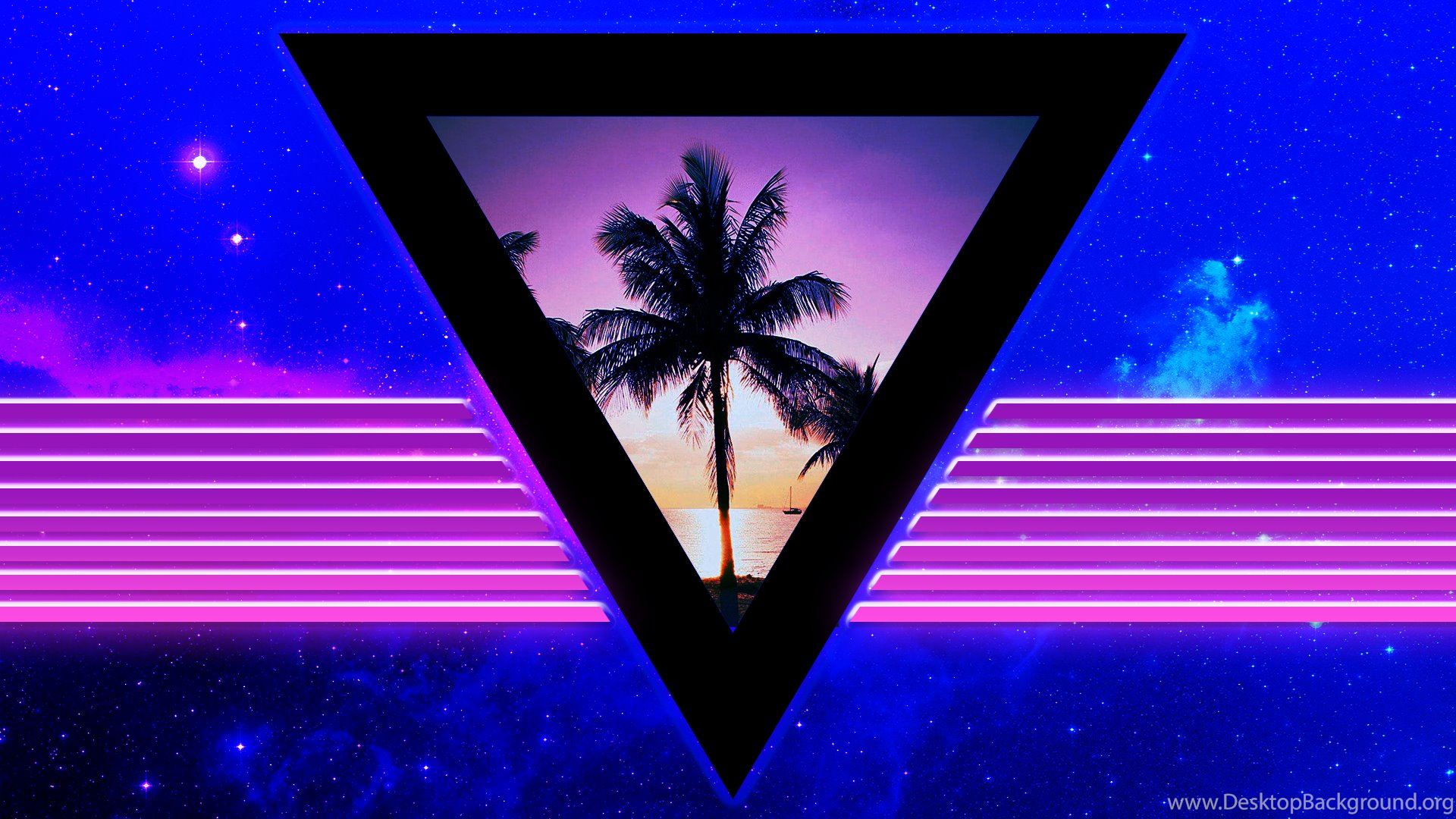 Retro Futuristic Wallpaper By .desktopbackground.org