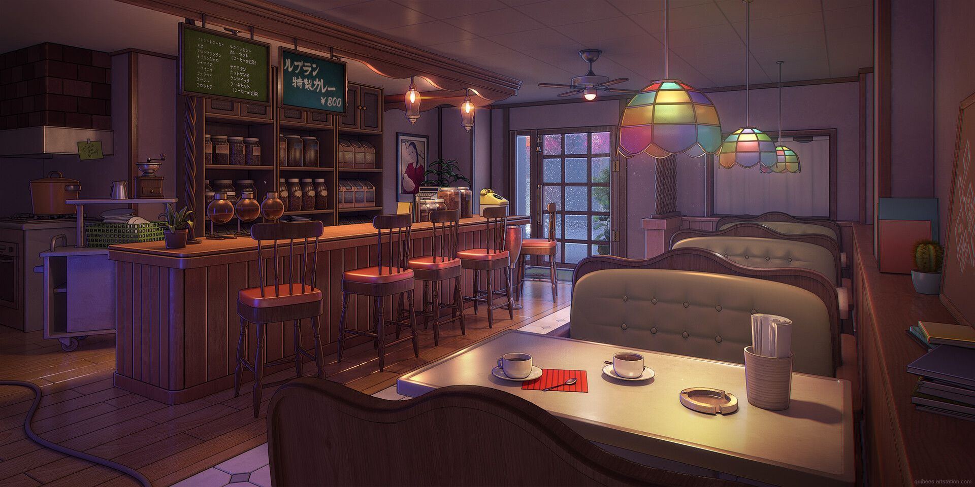 Anime Cafe Project Dark - 3D model by dark-minaz (@dark-minaz) [d189d41]