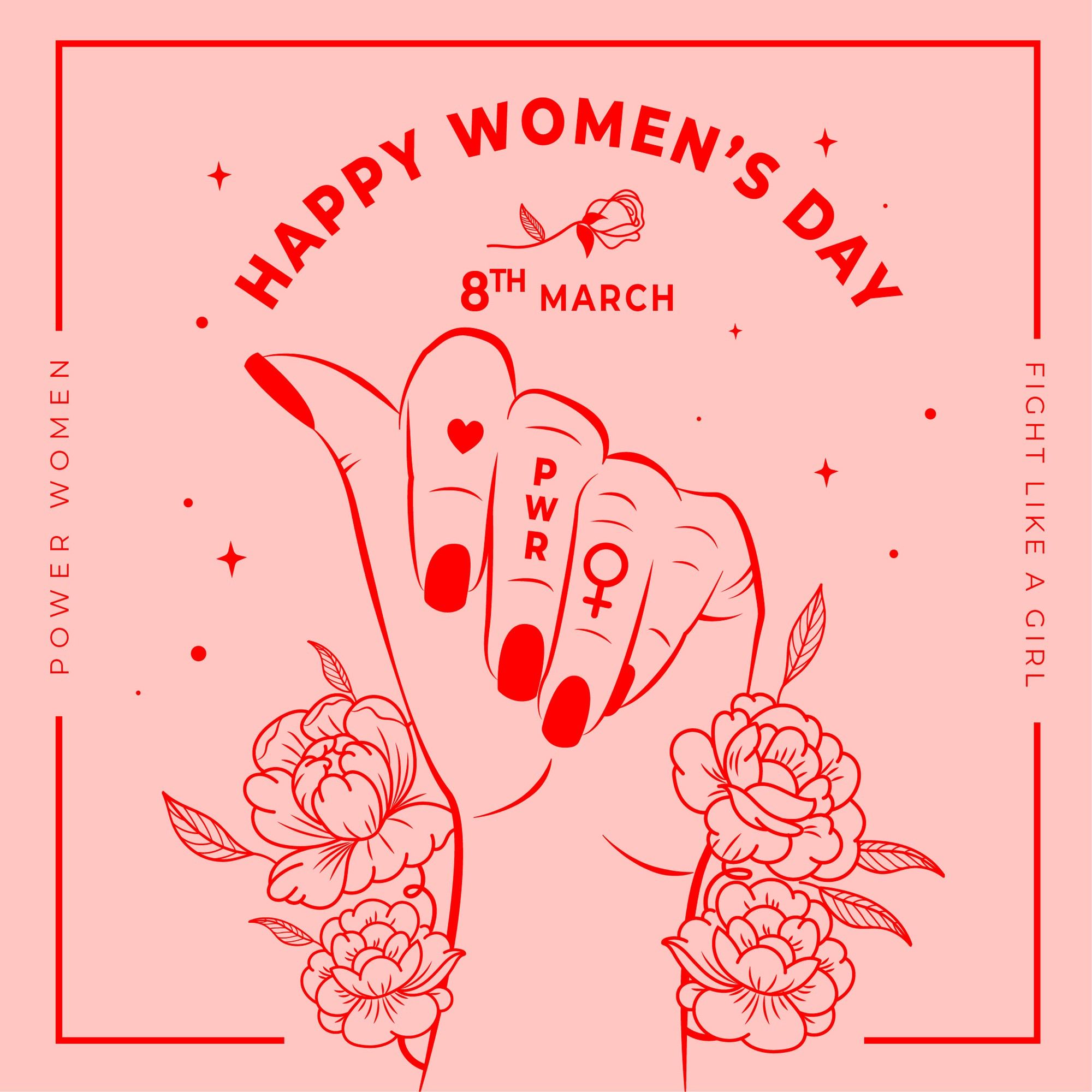 Floral Women's Day Wallpaper in 2021 .in.com