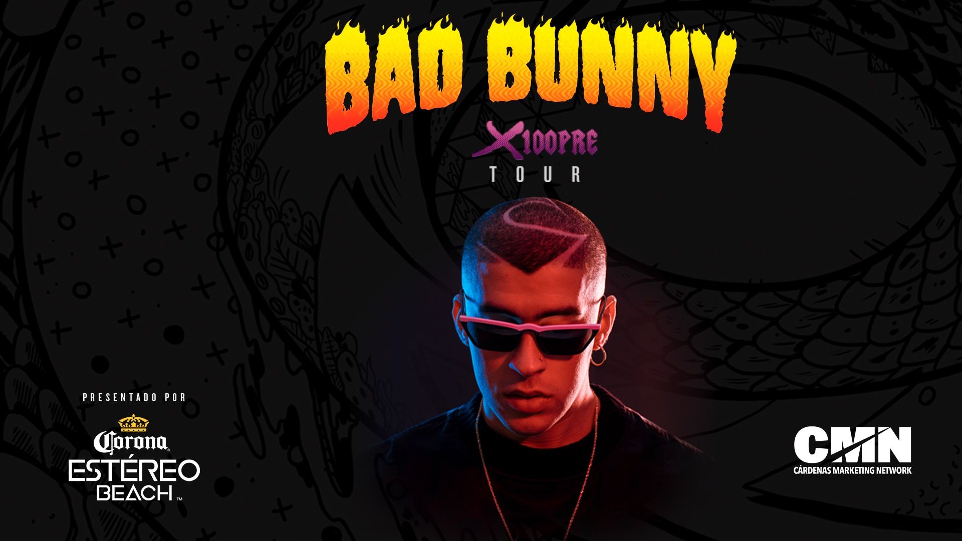 Bad Bunny 100PRE TOUR
