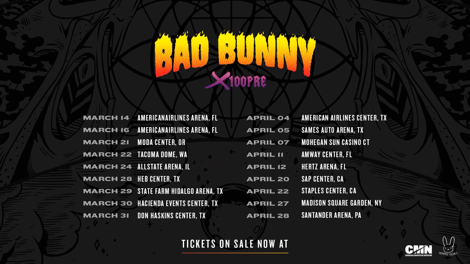 BAD BUNNY anuncia fecha adicional “X .wowlarevista.com