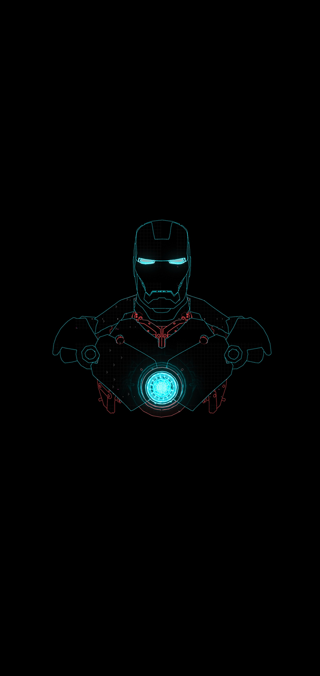 Iron Man Neon AMOLED 2280 x 1080 .reddit.com