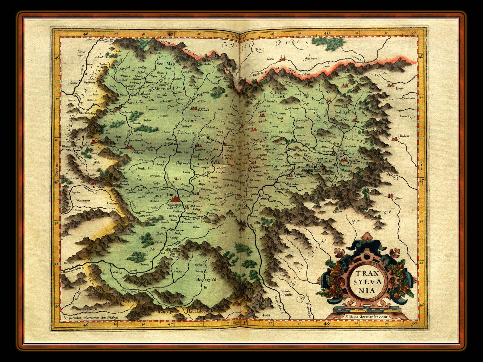 Transylvania #romania. Map wallpaper .co.com