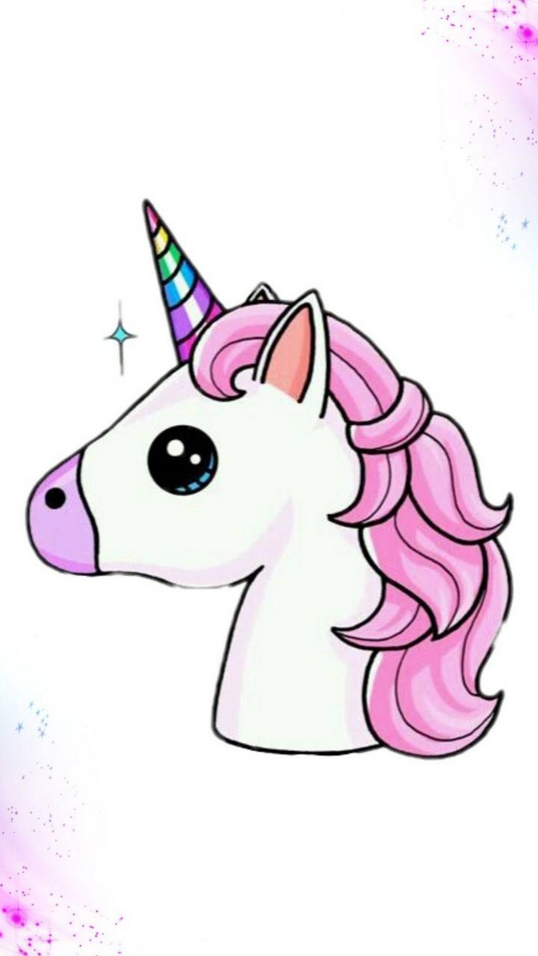 Wallpaper Android Cute Girly Unicorn Android Wallpaper