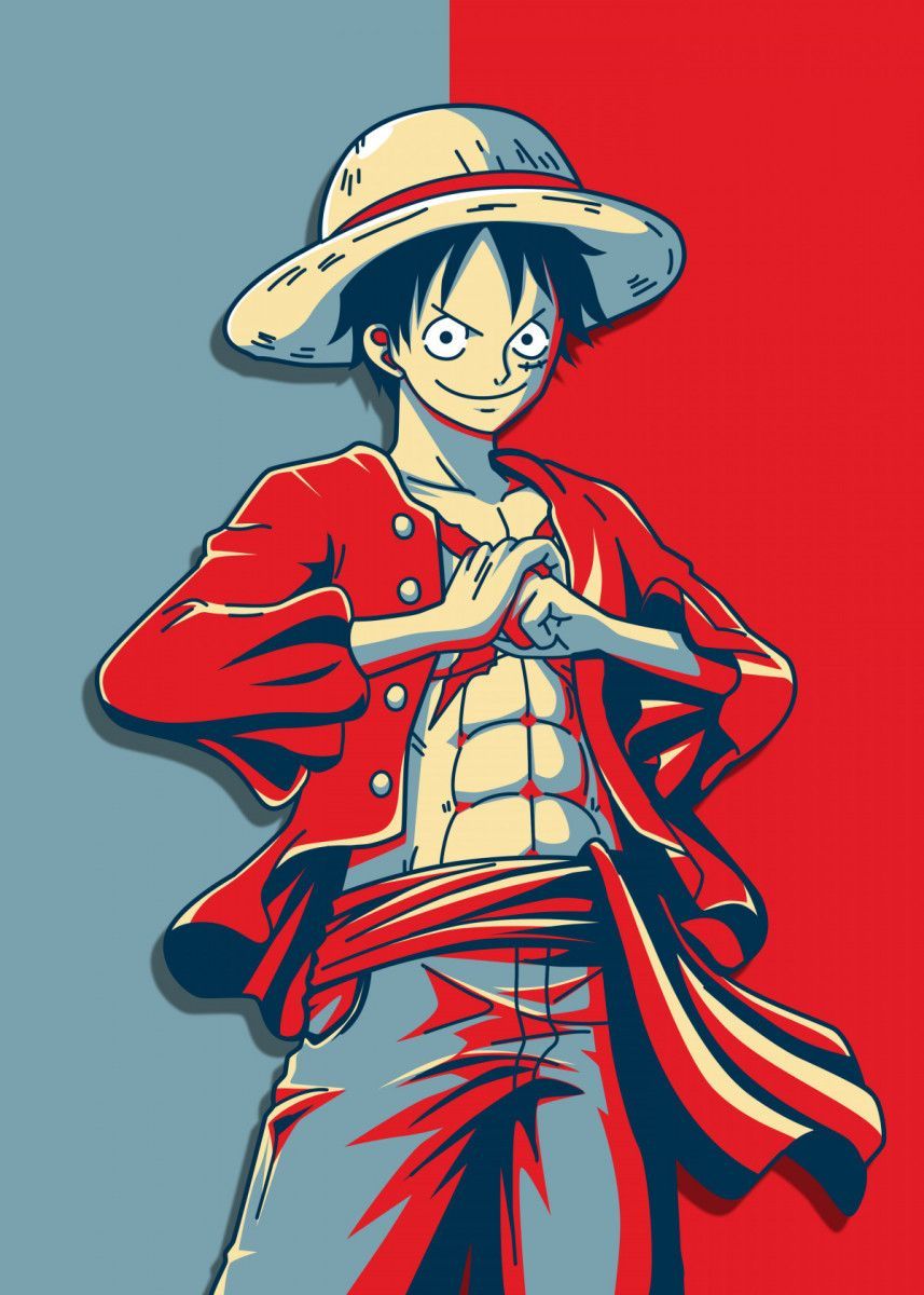 Download Embracing Adventure: Luffy Aesthetic Wallpaper