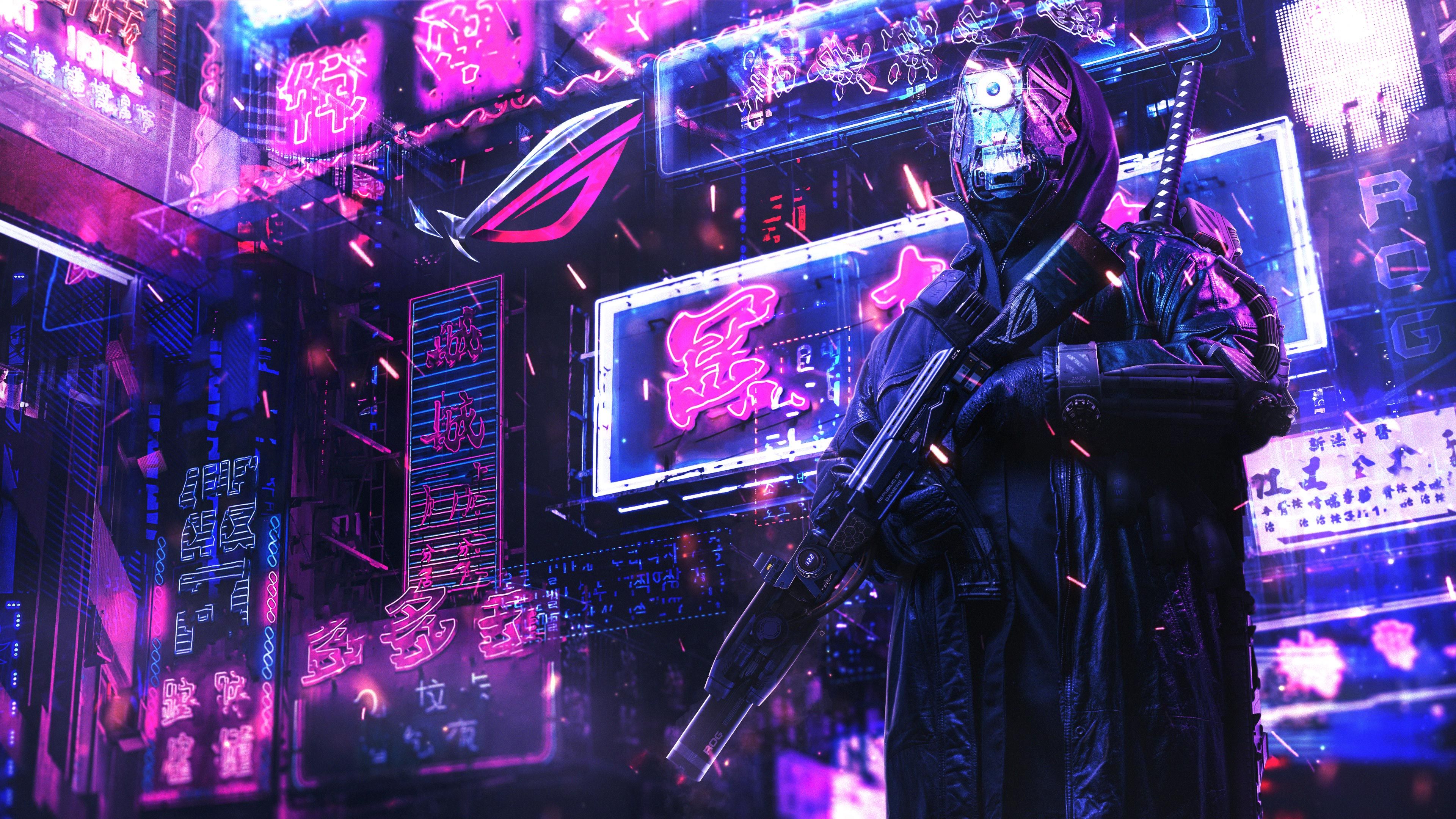 Cyberpunk 4K wallpapers for your desktop or mobile screen free and easy to download
