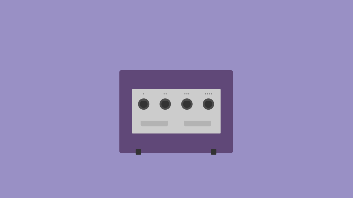 Gamecube. Minimalist desktop wallpaper .com