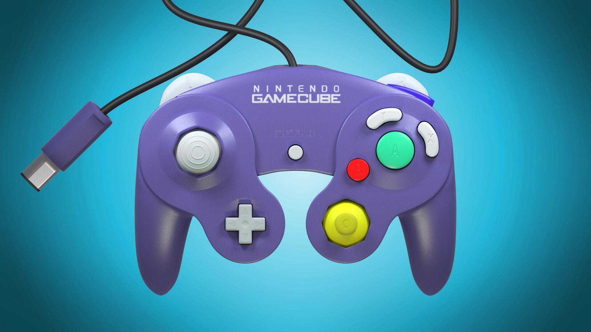 Gamecube controller wallpaper