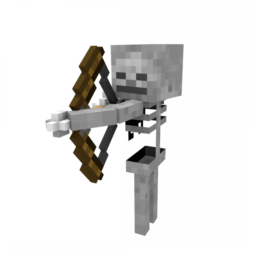 Free Minecraft Skeleton Clipart .clipart Library.com
