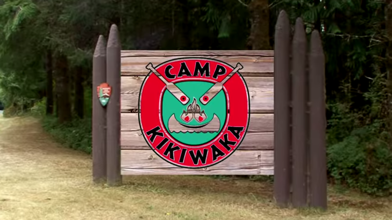 Camp Kikiwaka. Camping theme birthday .com
