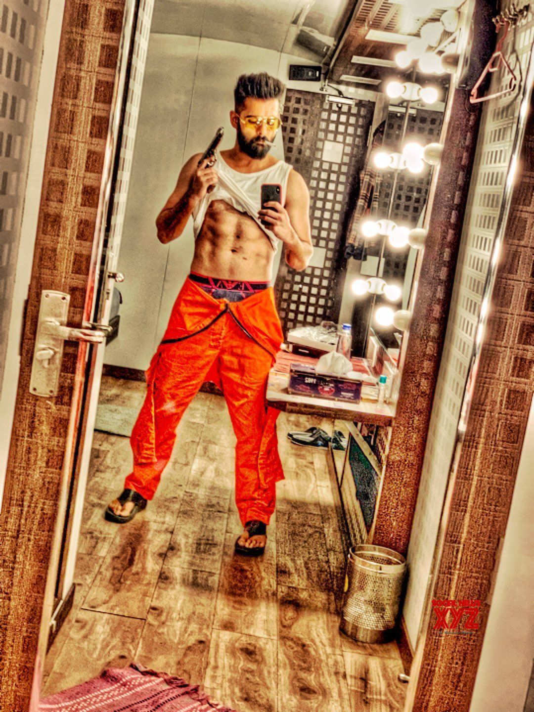Ram Pothineni Latest Six Pack Still .es