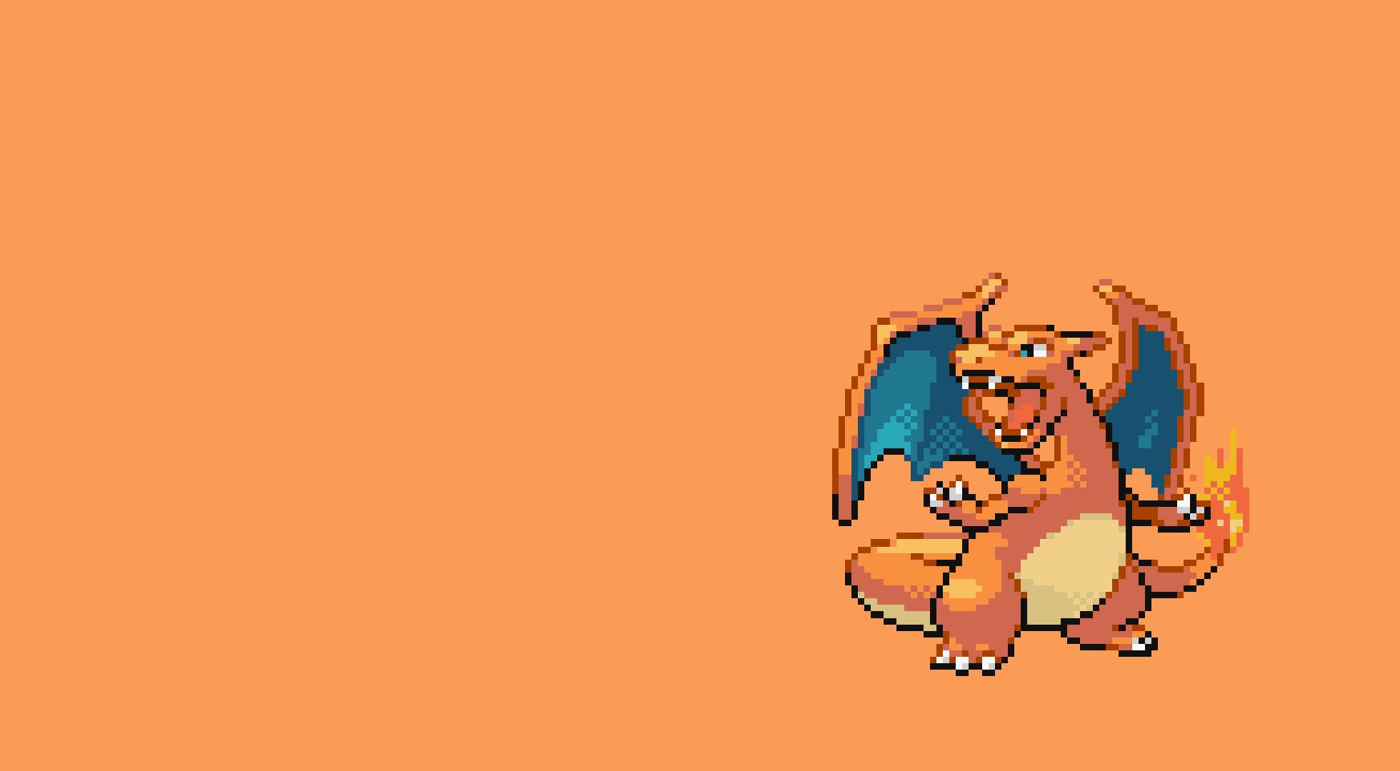 FHD (1960x1080) wallpaper pokémon fire red (2nd edition)