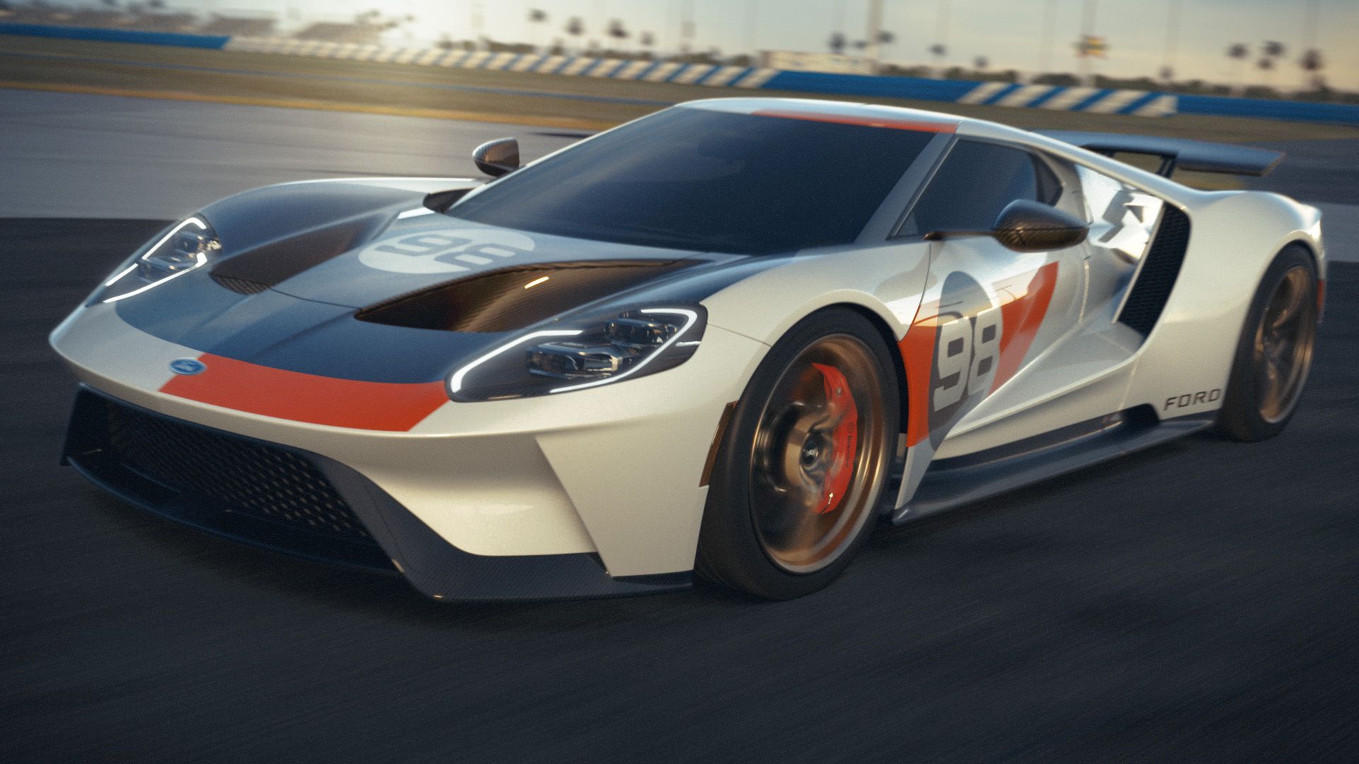 Ford GT Heritage Edition Is Modern Take on 'Ford v Ferrari'